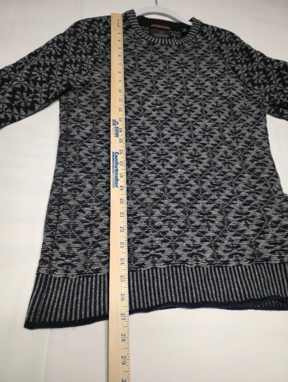 Scotch & Soda Amsterdam Couture Fair Isle Wool Blend Crewneck Sweater